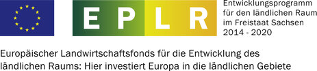 EPLR Entwicklungsprogramm für den ländlichen Raum im Freistaat Sachsen. Europäischer Landwirtschaftsfonds für die Entwicklung des ländlichen Raums: Hier investiert Europa in ländlichen Gebieten.